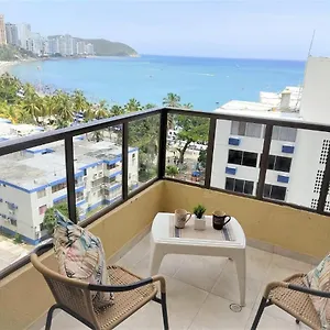 Apartamento Rodadero Laureles Con Vista Al Mar Y A La Bahía